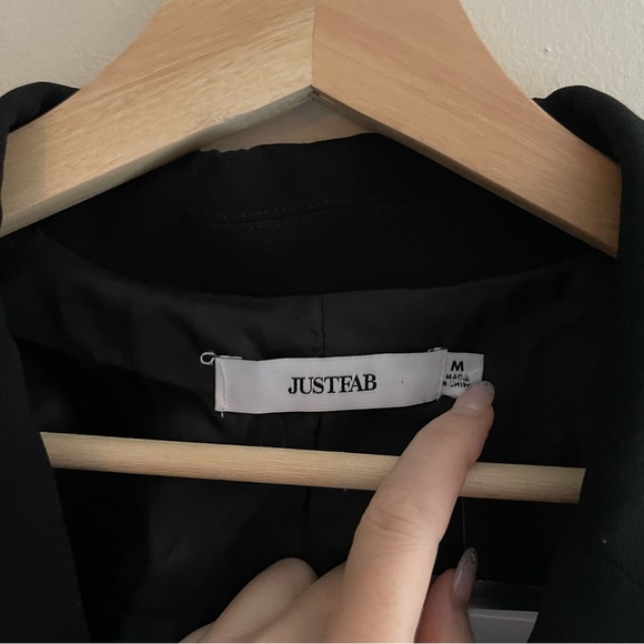 NWT JustFab Black Blazer - Picture 11 of 13